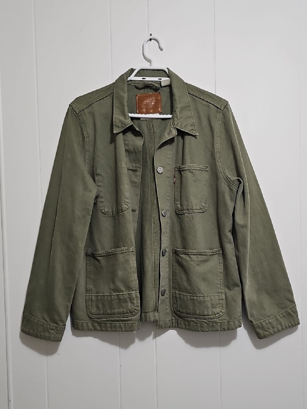 Levi's Olive Green Military Field Jacket